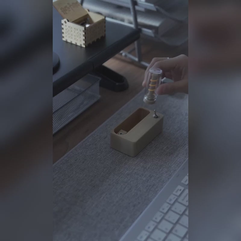 Ejection Night Light Bedroom Sleep Lamp Creative Flip Night Light Mechanical Magnetic Desktop Decoration Birthday Gift