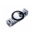G-OUSSVE Aluminum Alloy Magnetic Phone Stand: MagSafe-Compatible, Portable and Foldable 360-Degree Rotating Clip for Travel, Perfect for High-Speed Rail, Airplanes, Seat Backs, and Luggage Handles. The Ultimate On-the-Go Accessory