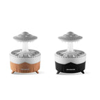 G-OUSSVE Cloud Rain Humidifiers Essential Oil Diffuser with 7 Colors nightlights Aromatherapy Diffuser Desk Fountain for Relaxing Mood Waterdrop Sound Rain Drop Diffuser Rain Sound Lamp 350 ml