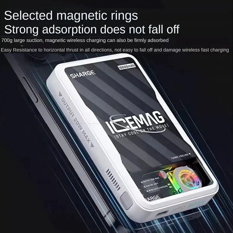 World's first magnetic power bank with active cooling