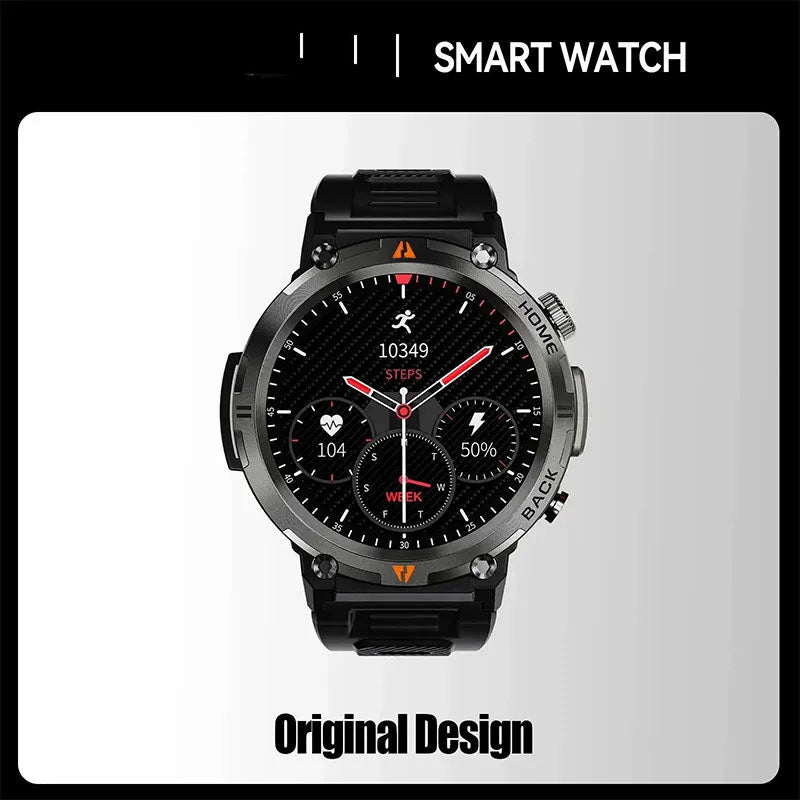 G-OUSSVE Smart Military Watch 3ATM Waterproof 2024 Design