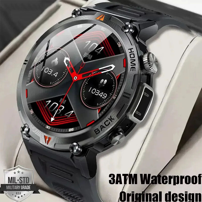 G-OUSSVE Smart Military Watch 3ATM Waterproof 2024 Design