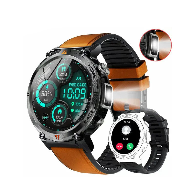G-OUSSVE Smart Military Watch 3ATM Waterproof 2024 Design