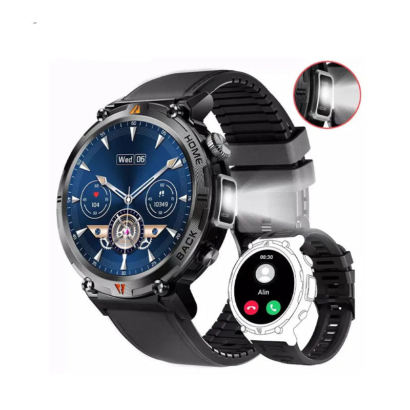 G-OUSSVE Smart Military Watch 3ATM Waterproof 2024 Design