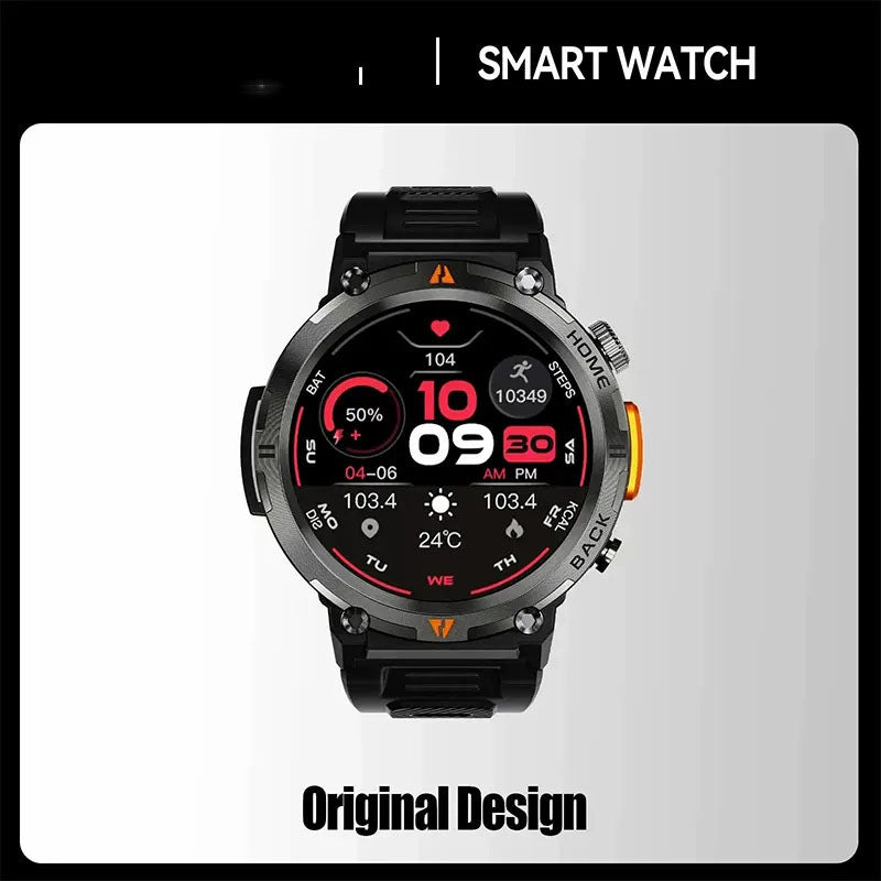G-OUSSVE Smart Military Watch 3ATM Waterproof 2024 Design