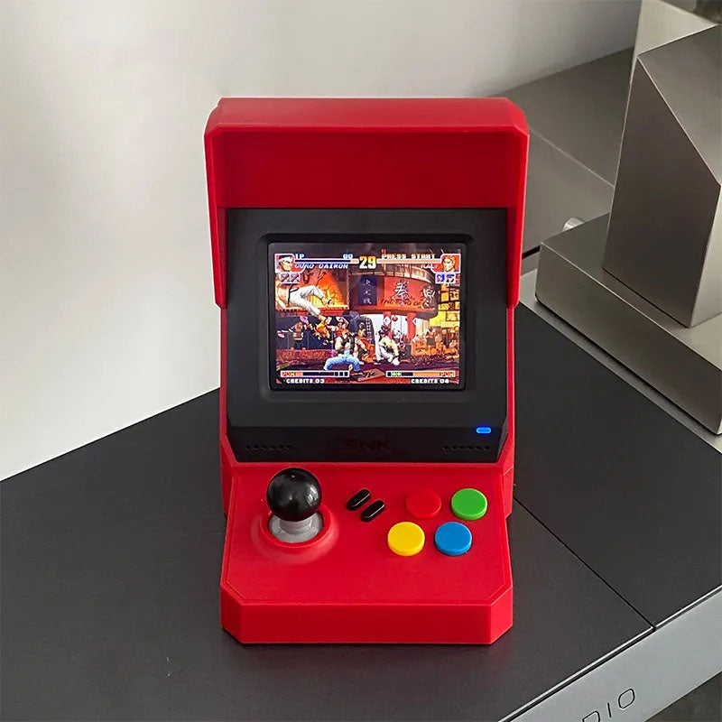 MVS Mini joystick gaming console, nostalgic retro mini King of Fighters fighting arcade, a perfect gift for collectors