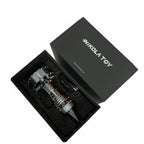 Jet Turbofan Engine Model: Infinite Speed Adjustment + Tail Flame Lighting Effects, Creative Desktop Ornament, An Ideal Gift
