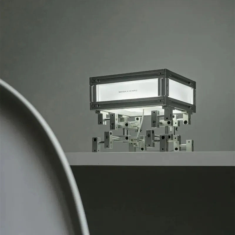 Nuclear Cube Series Original Desktop Ambiance Design, Decorative Ornament, Desk Lamp, Night Light, and Living Room Light