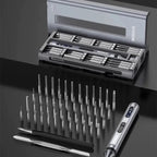 G-OUSSVE Mini Electric Screwdriver, Electric Screwdriver, Automatic Precision Screwdriver, Household Charging Driver, Mobile Phone Maintenance Tool Set