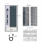 G-OUSSVE Mini Electric Screwdriver, Electric Screwdriver, Automatic Precision Screwdriver, Household Charging Driver, Mobile Phone Maintenance Tool Set